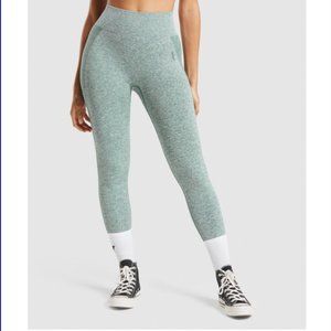 Gymshark High Waisted Green Leggings Size M